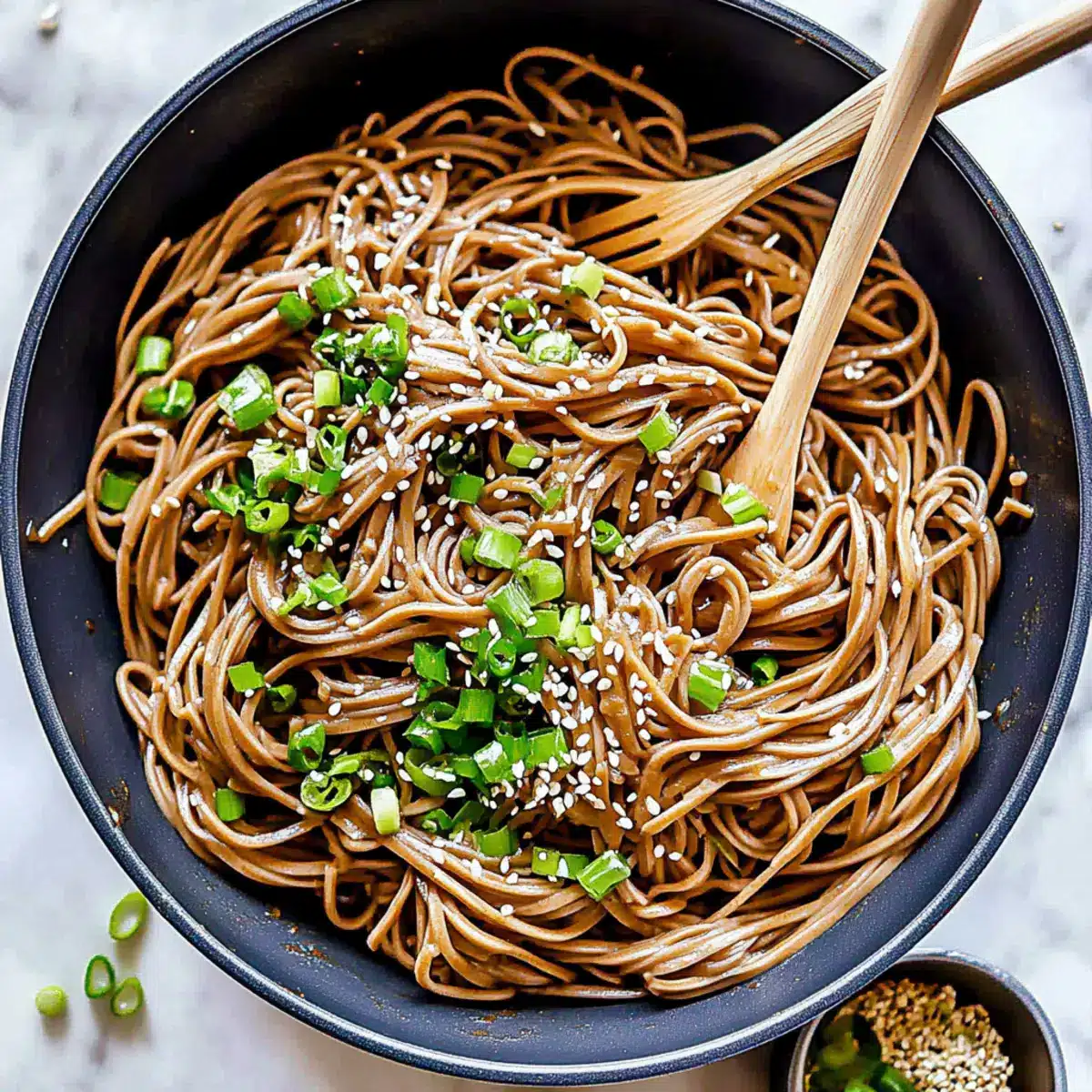 Sesame Soba Noodles