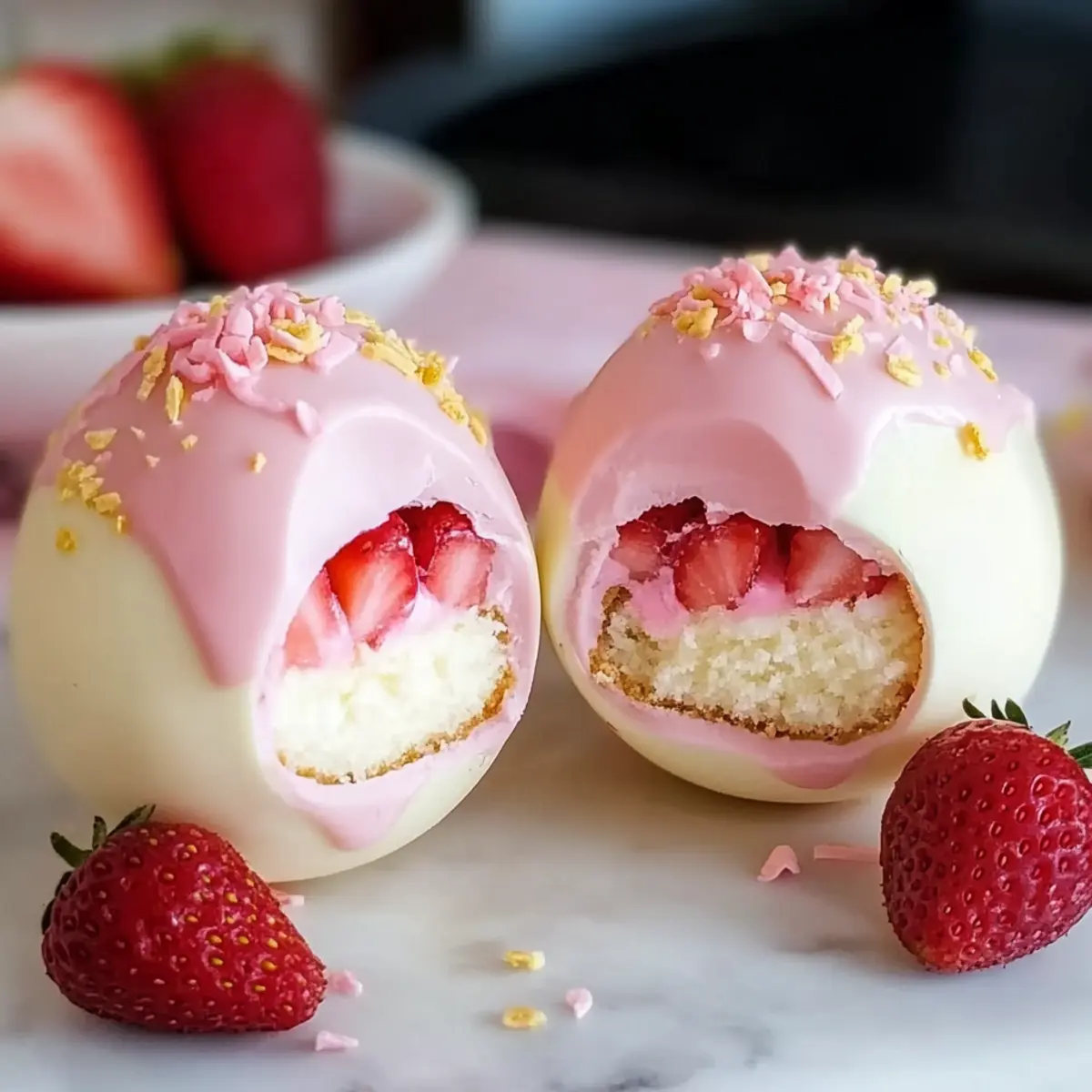 Strawberry Shortcake Easter Egg Bombs