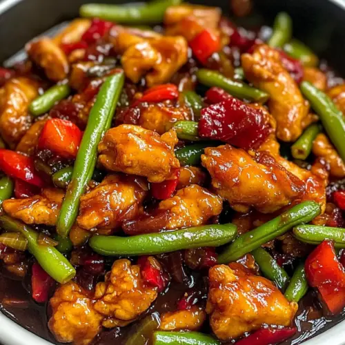 Chicken Green Bean Stir Fry