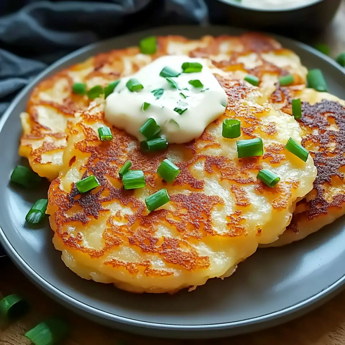 Crispy Korean Potato Pancakes
