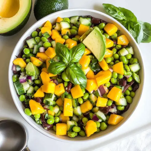 Edamame Mango Salad