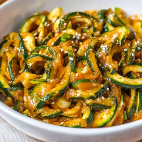Spicy Garlic Chinese Zucchini Recipe