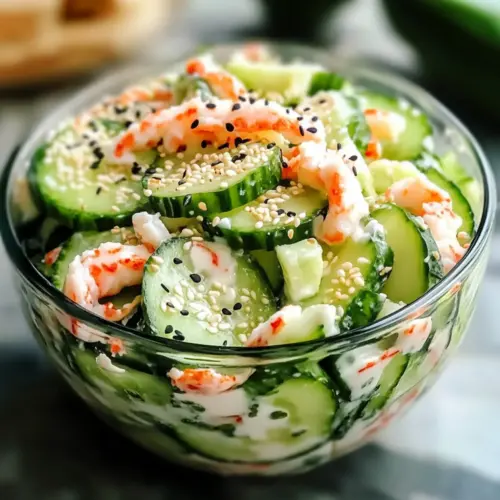 California Roll Cucumber Salad i