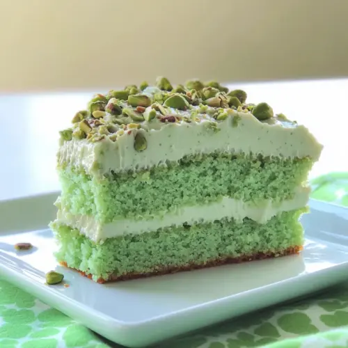 Easy Pistachio Pudding Cake