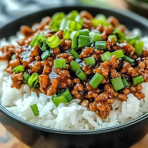Sweet and Savory Honey Garlic Ground Turkey