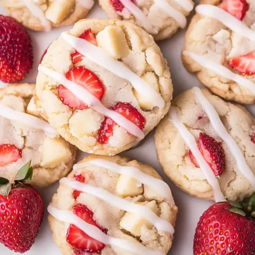 Strawberry Shortcake Cookies