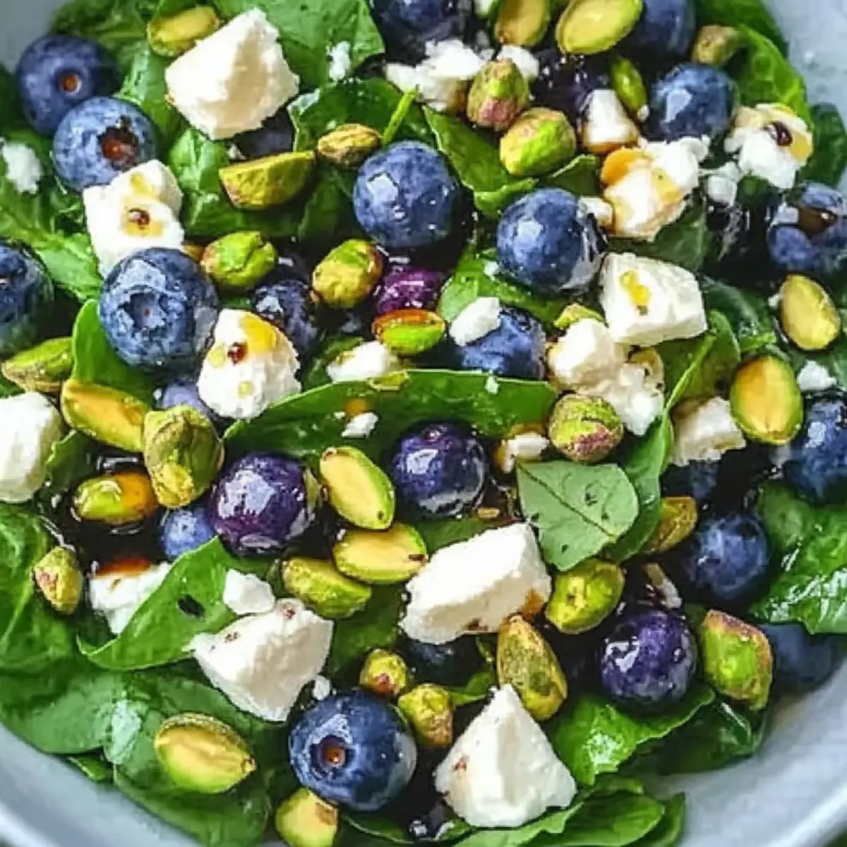 Blueberry Pistachio Spring Salad