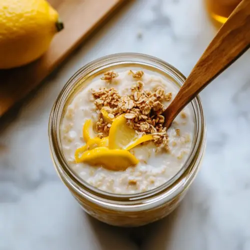 Lemon Curd Overnight Oats