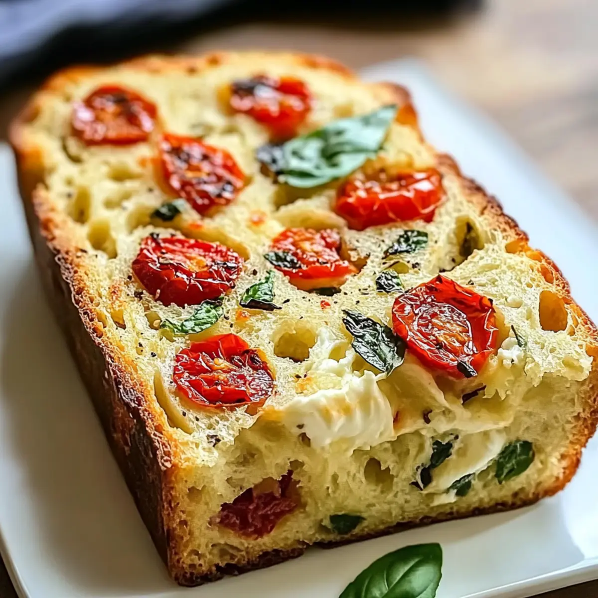Savory Caprese Bread