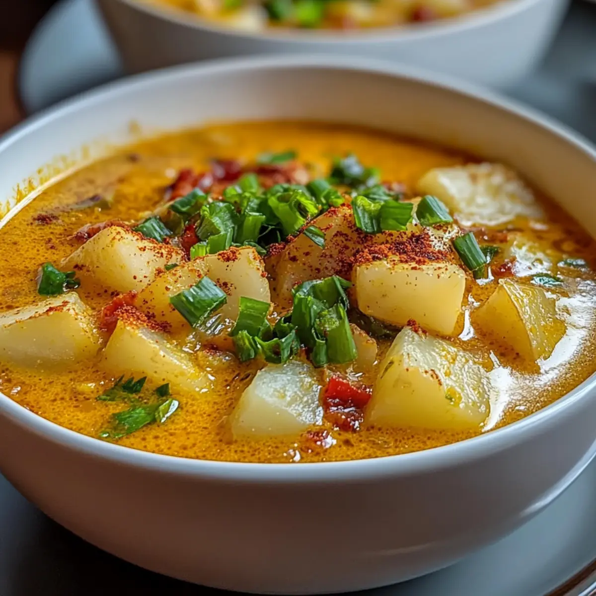 Spicy Cajun Potato Soup