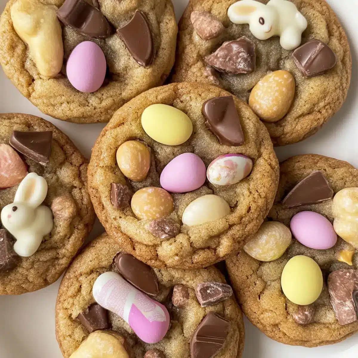Easter Chocolate Cookies
