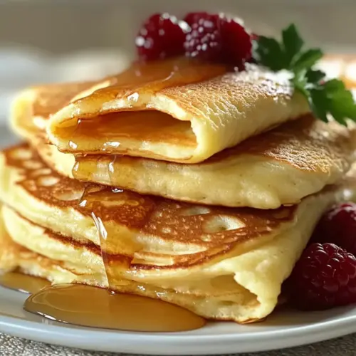 Flourless Cottage Cheese Pancakes