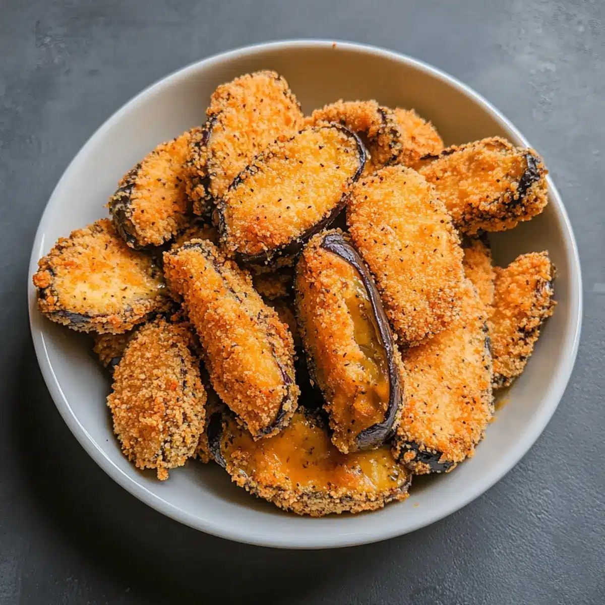 Crispy Eggplant ‘Katsu’