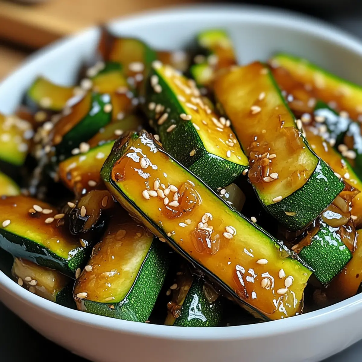 Hibachi Zucchini