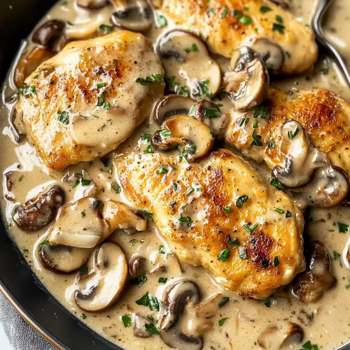 Creamy Mushroom Chicken
