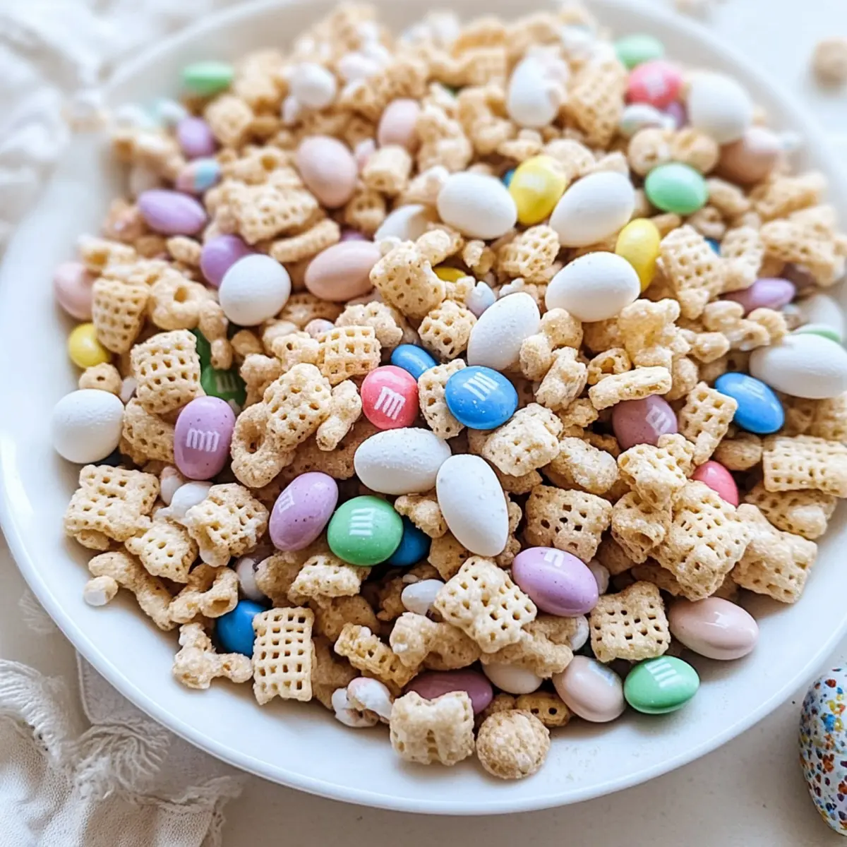Easter Chex Mix with M&Ms