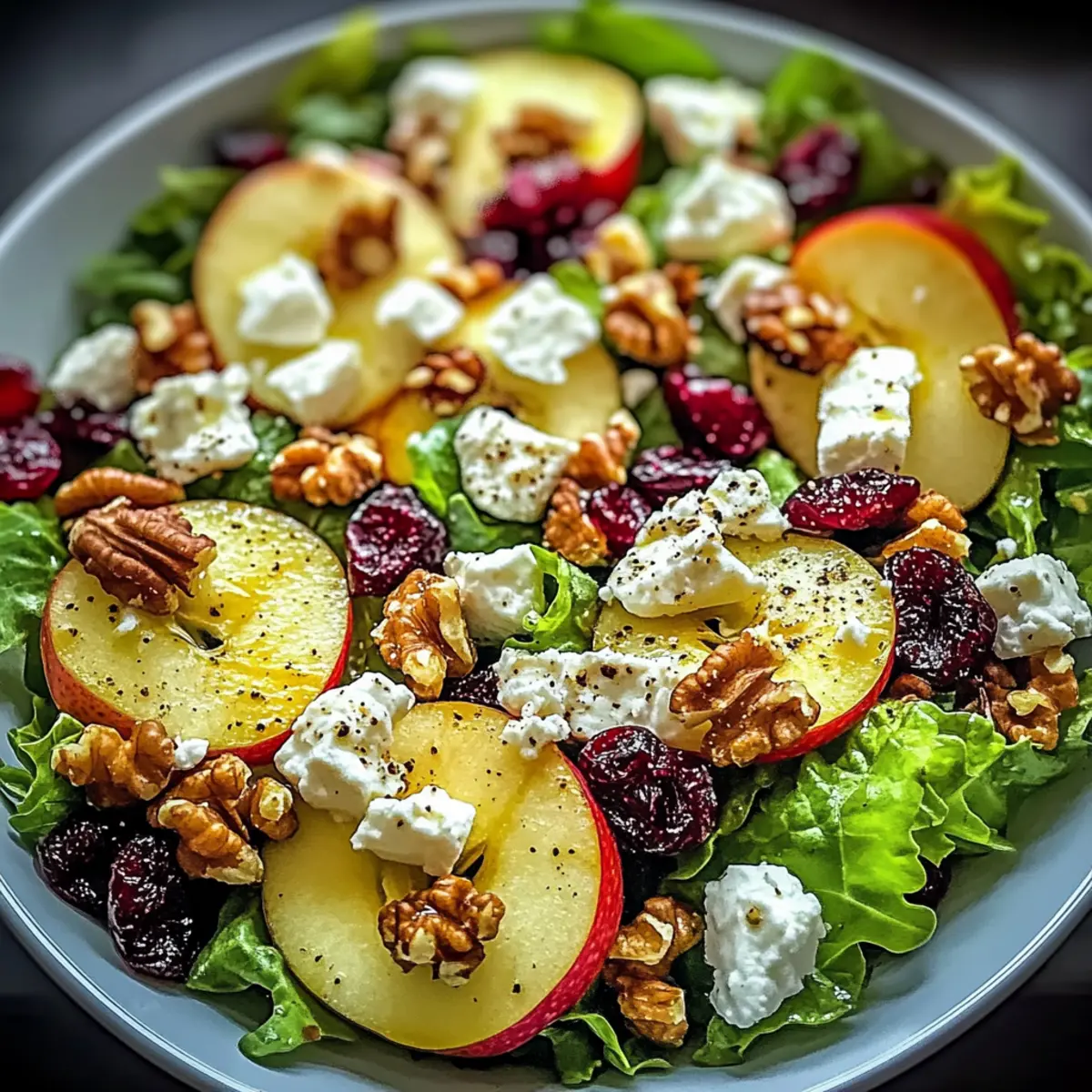 Honeycrisp Apple Feta Salad