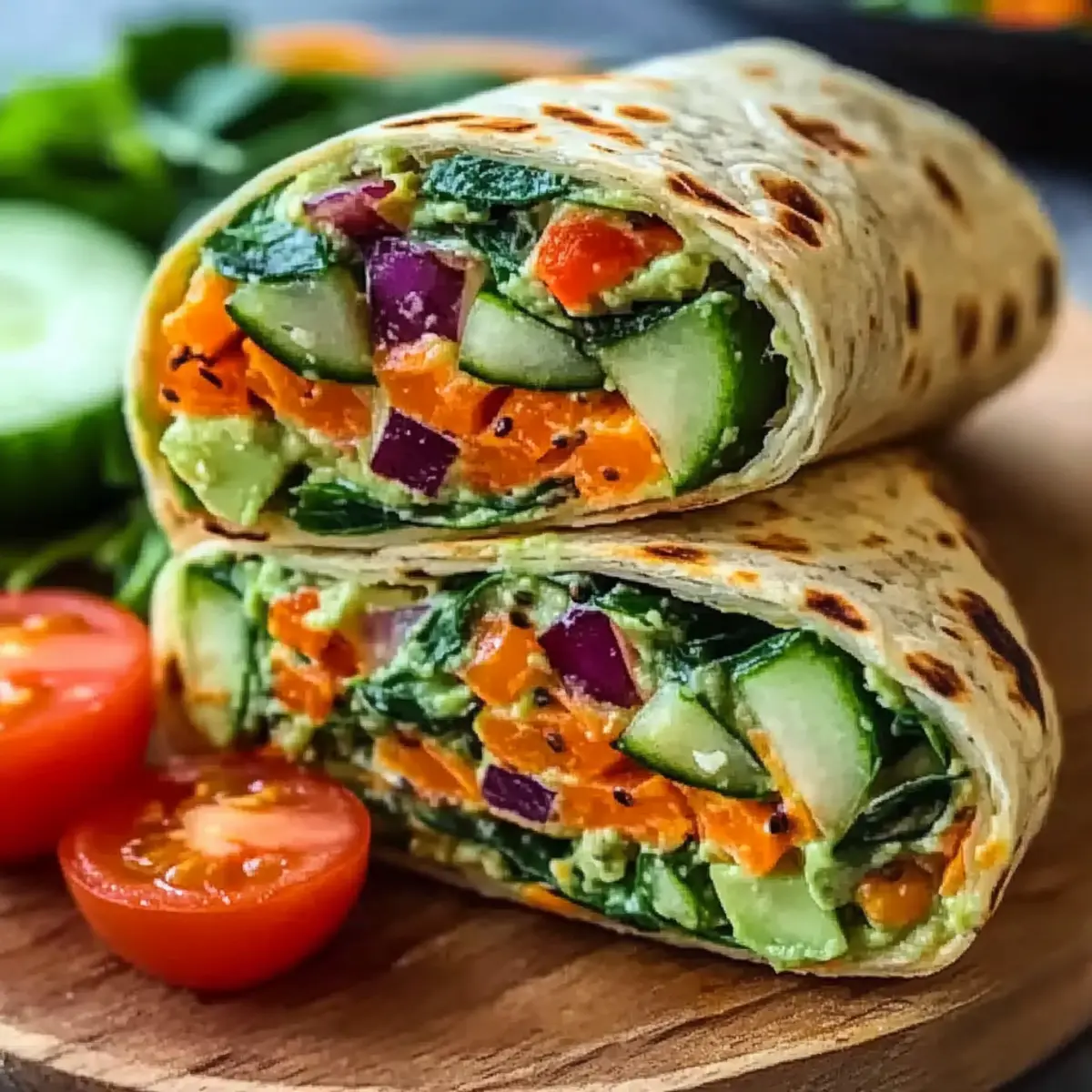 Vegan Veggie Wraps