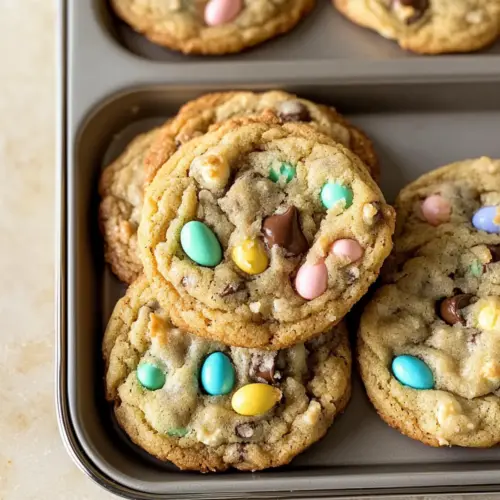 Cadbury Mini Egg Chocolate Chip Cookies