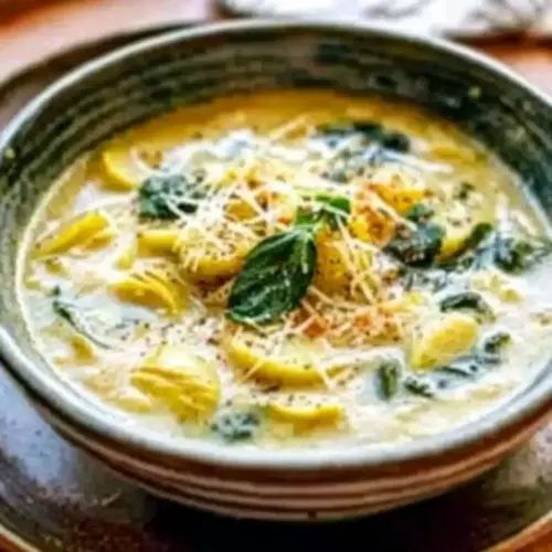 Lemony Tuscan Artichoke Soup