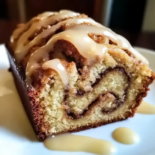 Cinnamon Roll Banana Bread