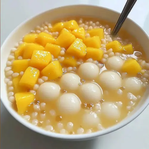 Mango Glutinous Rice Balls