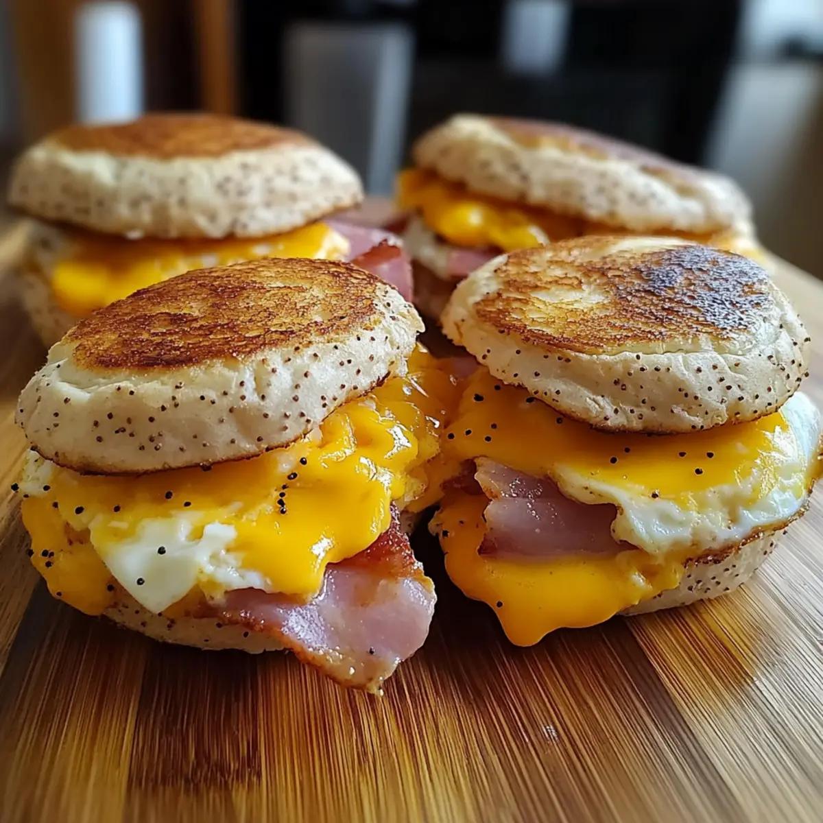 Meal Prep Protein Breakfast Sandwiches