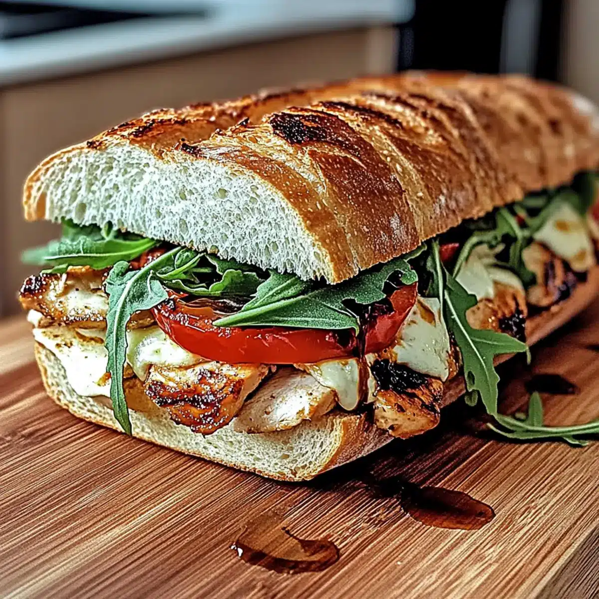 Gourmet Ciabatta Sandwich