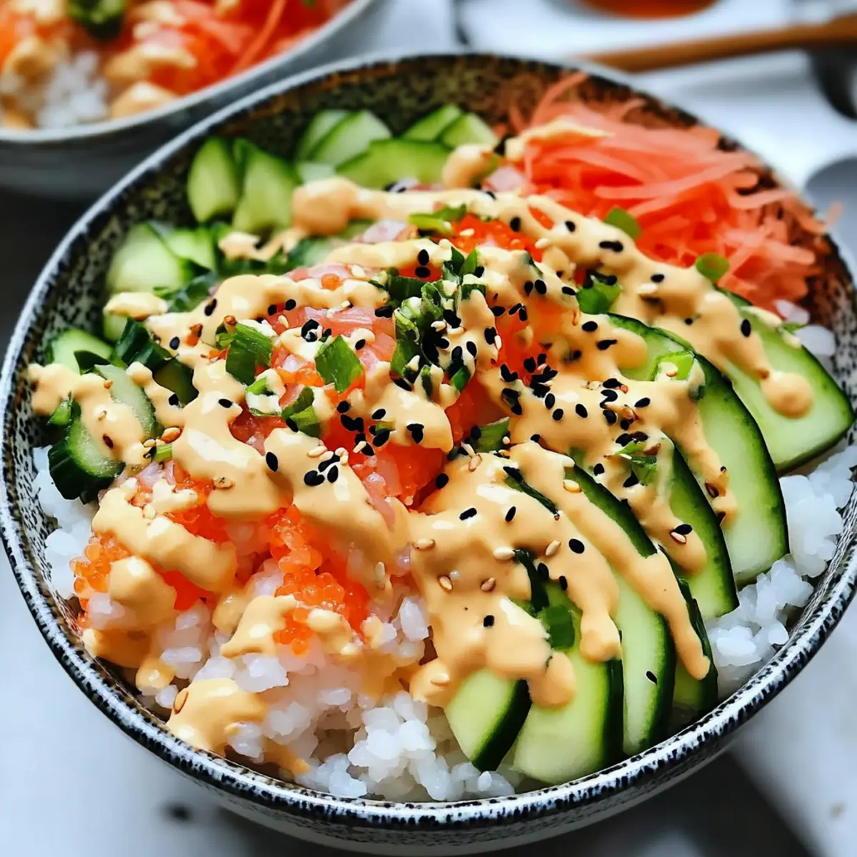 California Roll Sushi Bowls