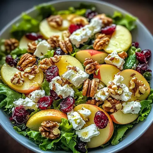 Vibrant Honeycrisp Apple Feta Salad