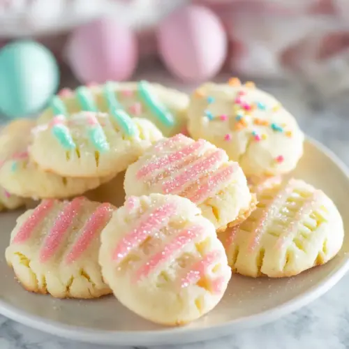 Easter Shortbread Cookies