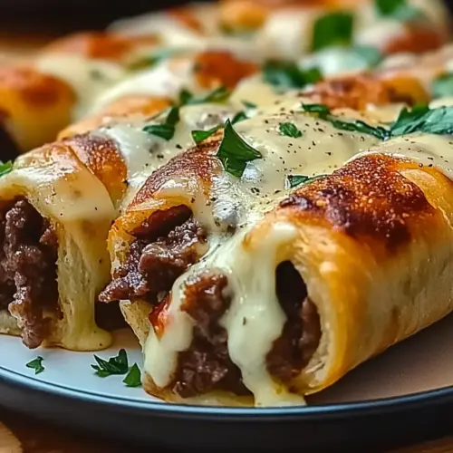 Keto Philly Cheesesteak Rolls