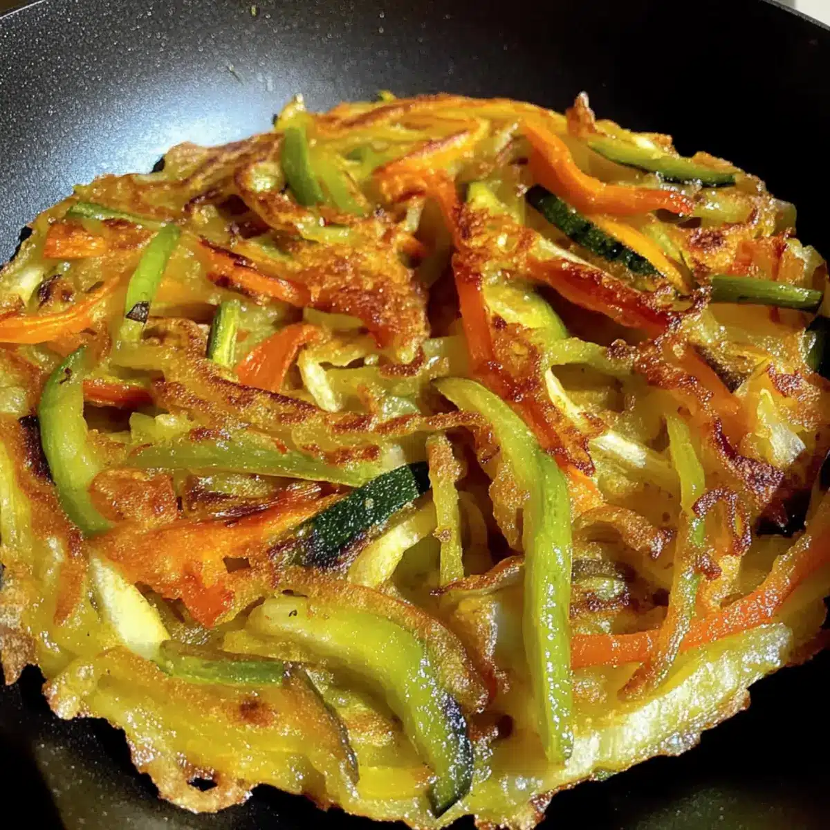 Korean Vegetable Pancakes