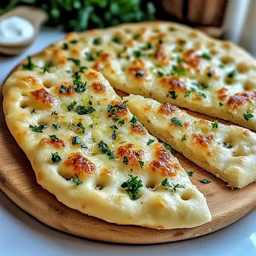 Garlic Keto Flatbread