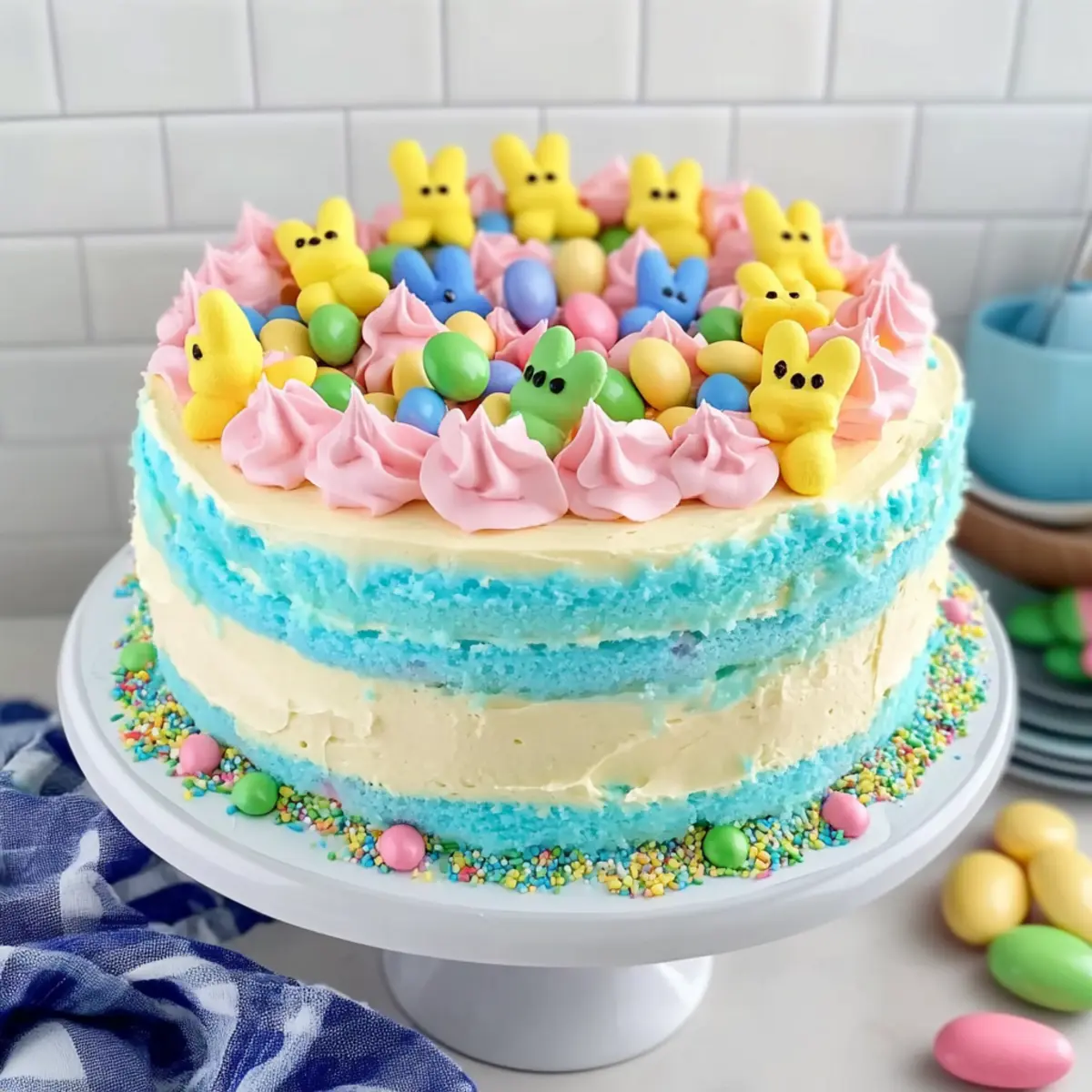 Easter Peep Cake