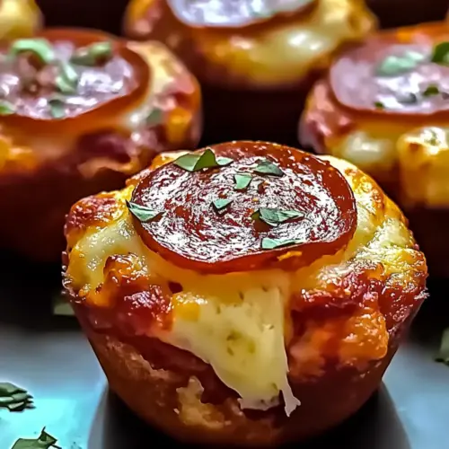 Carnivore Pizza Muffins