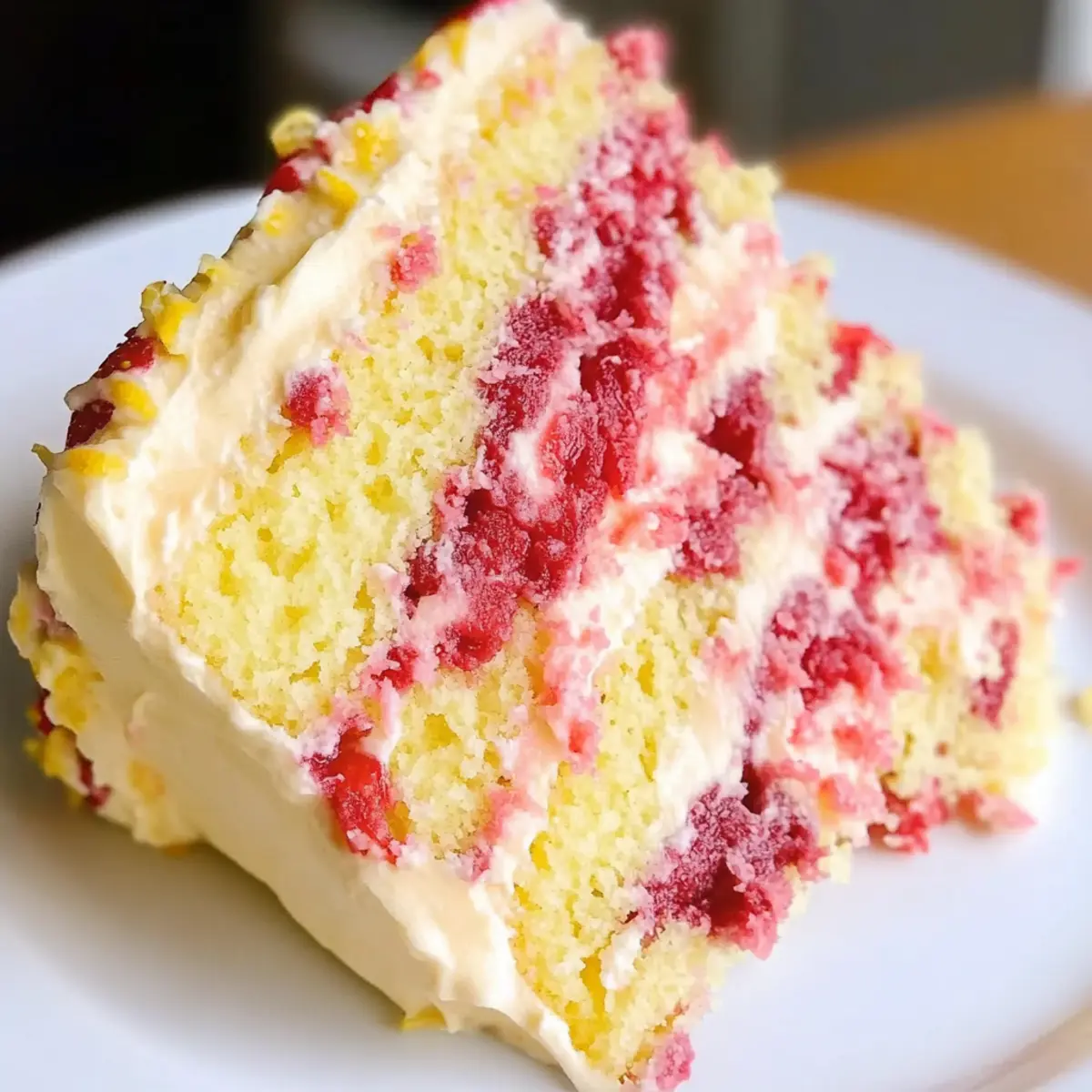 Strawberry Lemonade Cake