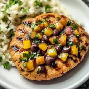 Honey Lime Chicken with Mango Salsa