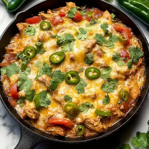 Keto Mexican Cheesy Chicken Skillet
