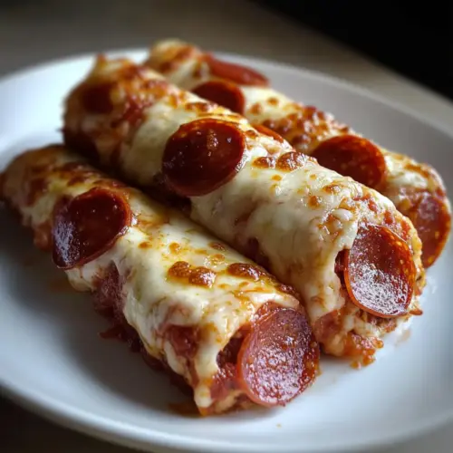 Cheesy Pepperoni Pizza Roll Ups