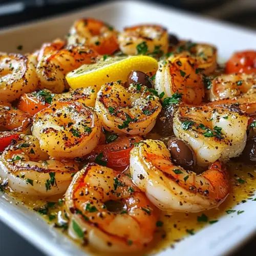 Mediterranean Shrimp Skillet