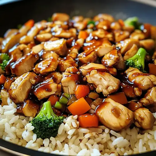 One-Pan Bold Honey BBQ Chicken Rice