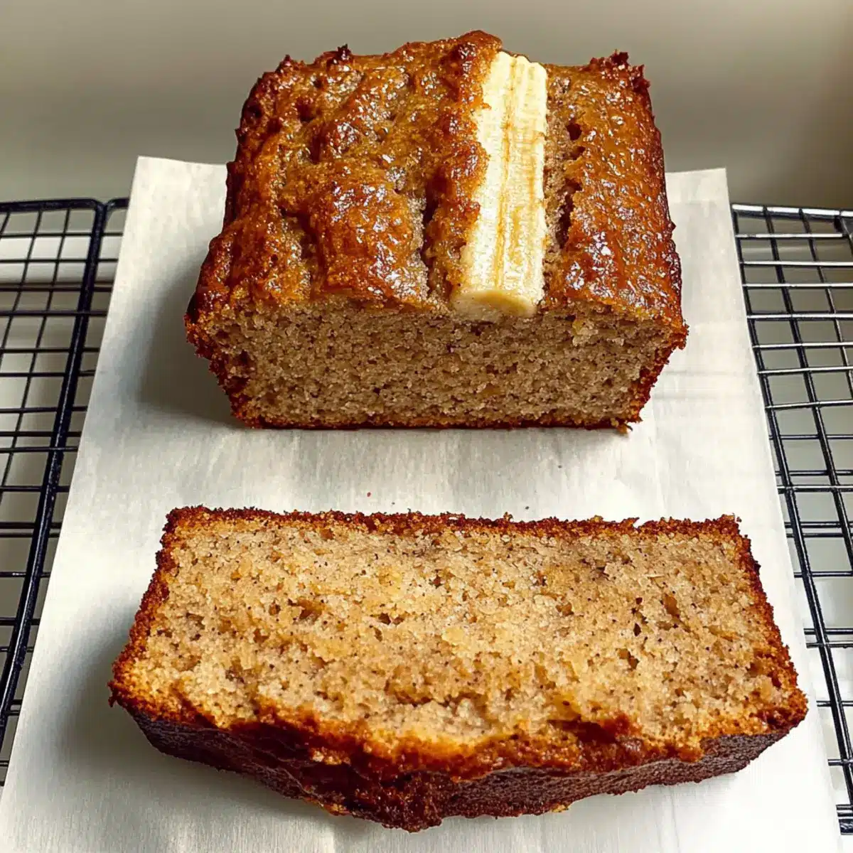 Cottage Cheese Banana Bread