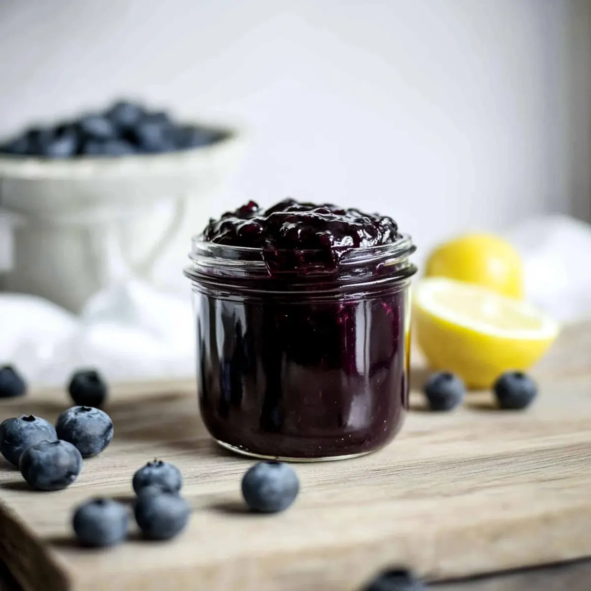 Easy Blueberry Lemon Jam