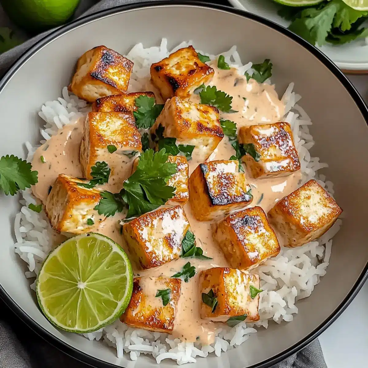 Coconut Lime Tofu
