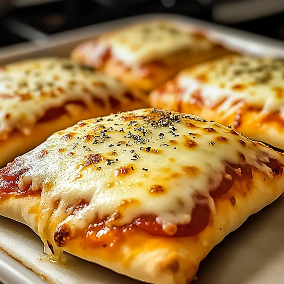 Easy Cheesy Pizza Pockets