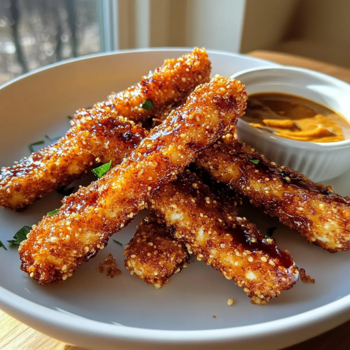 Honey Mustard Tofu Tenders