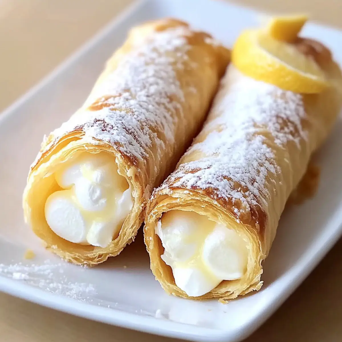 Lemon Meringue Pie Cannoli