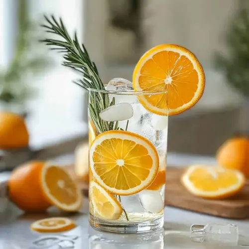 Rosemary Citrus Spritz Mocktail
