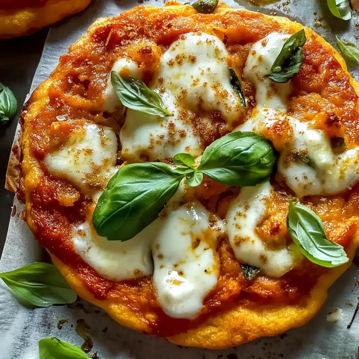 Flatbread Pizza Margherita